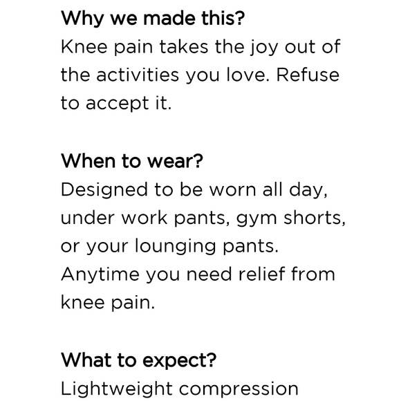 Tommie Copper L/XL Knee Compression Sleeve breathable all day support - Picture 4 of 9